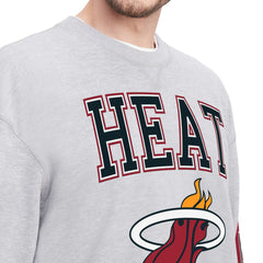 Miami Heat Tommy Jeans Hayes Crew Neck Pullover Sweatshirt