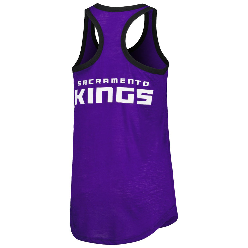Sacramento Kings G-III 4Her by Carl Banks Women's Showdown Scoop-Neck Racerback Tank Top