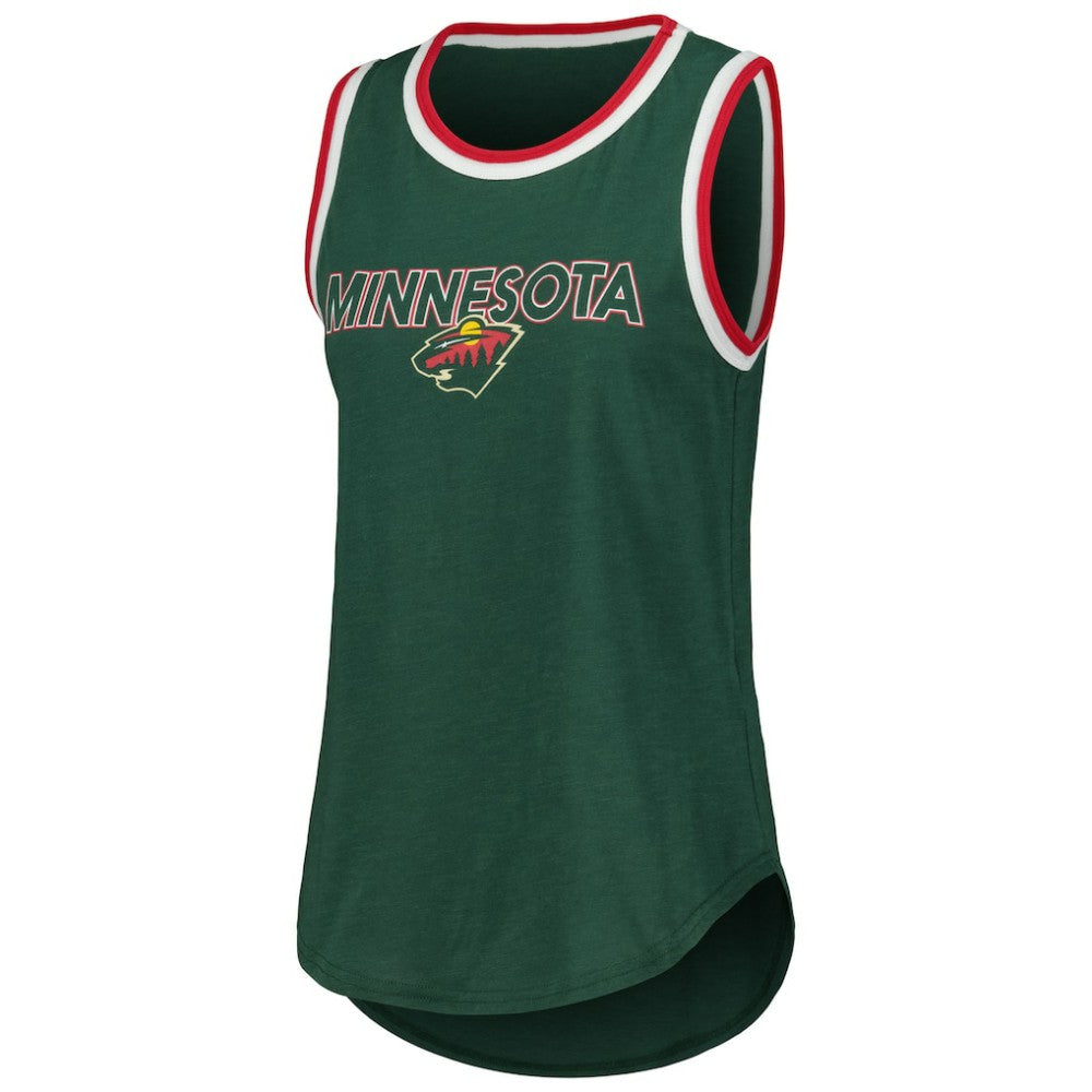 NHL Minnesota Wild G-III 4Her by Carl Banks Women's Strategy Tank Top