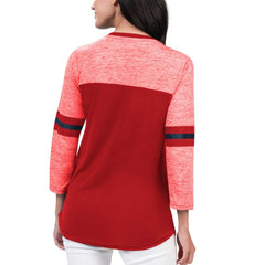 NHL Washington Capitals G-III 4Her by Carl Banks Women's Play The Game 3/4-Sleeve T-Shirt