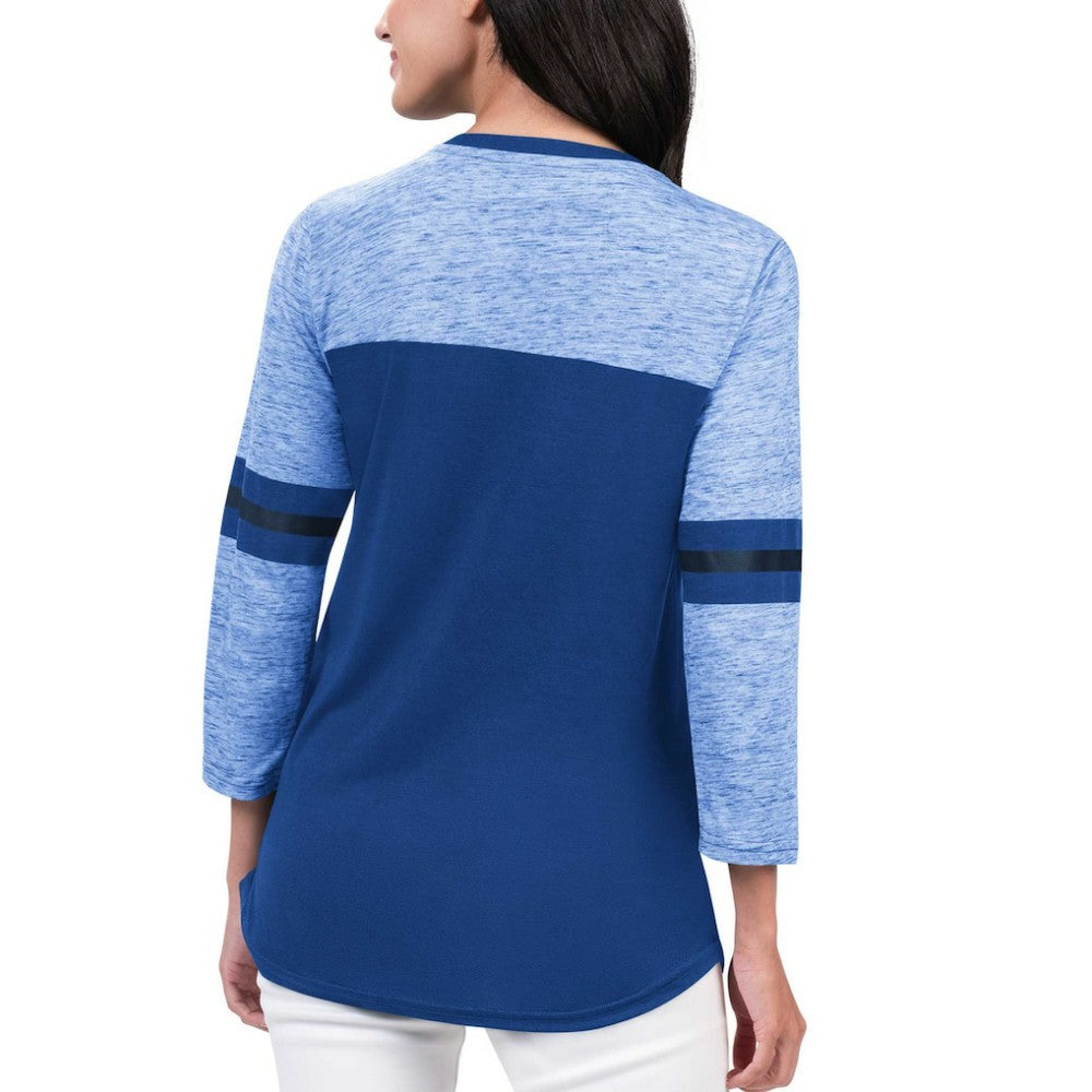 NHL St. Louis Blues G-III 4Her by Carl Banks Women's Play The Game 3/4-Sleeve T-Shirt