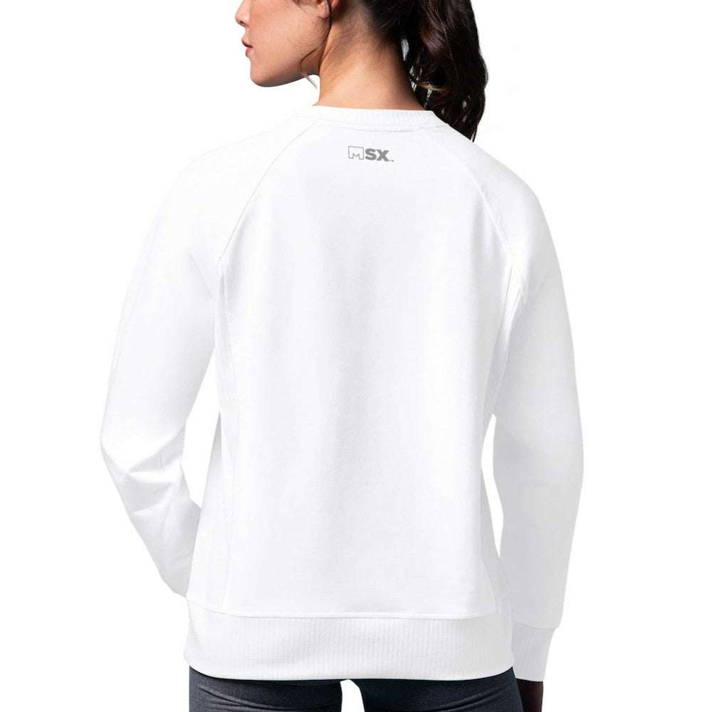 NHL Washington Capitals MSX by Michael Strahan Women's Millie Raglan Pullover Sweatshirt