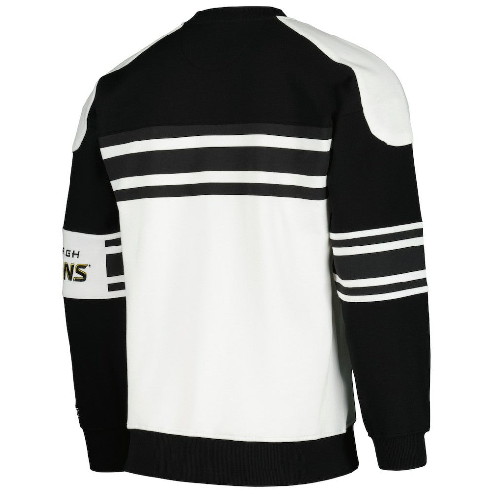 NHL Pittsburgh Penguins Starter Defense Fleece Crewneck Pullover Sweatshirt