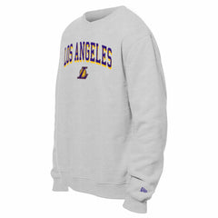 New Era Los Angeles Lakers Chenille Cross Over Pullover Sweatshirt
