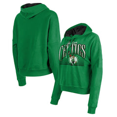 New Era Boston Celtics Women's Boxy Pullover Hoodie