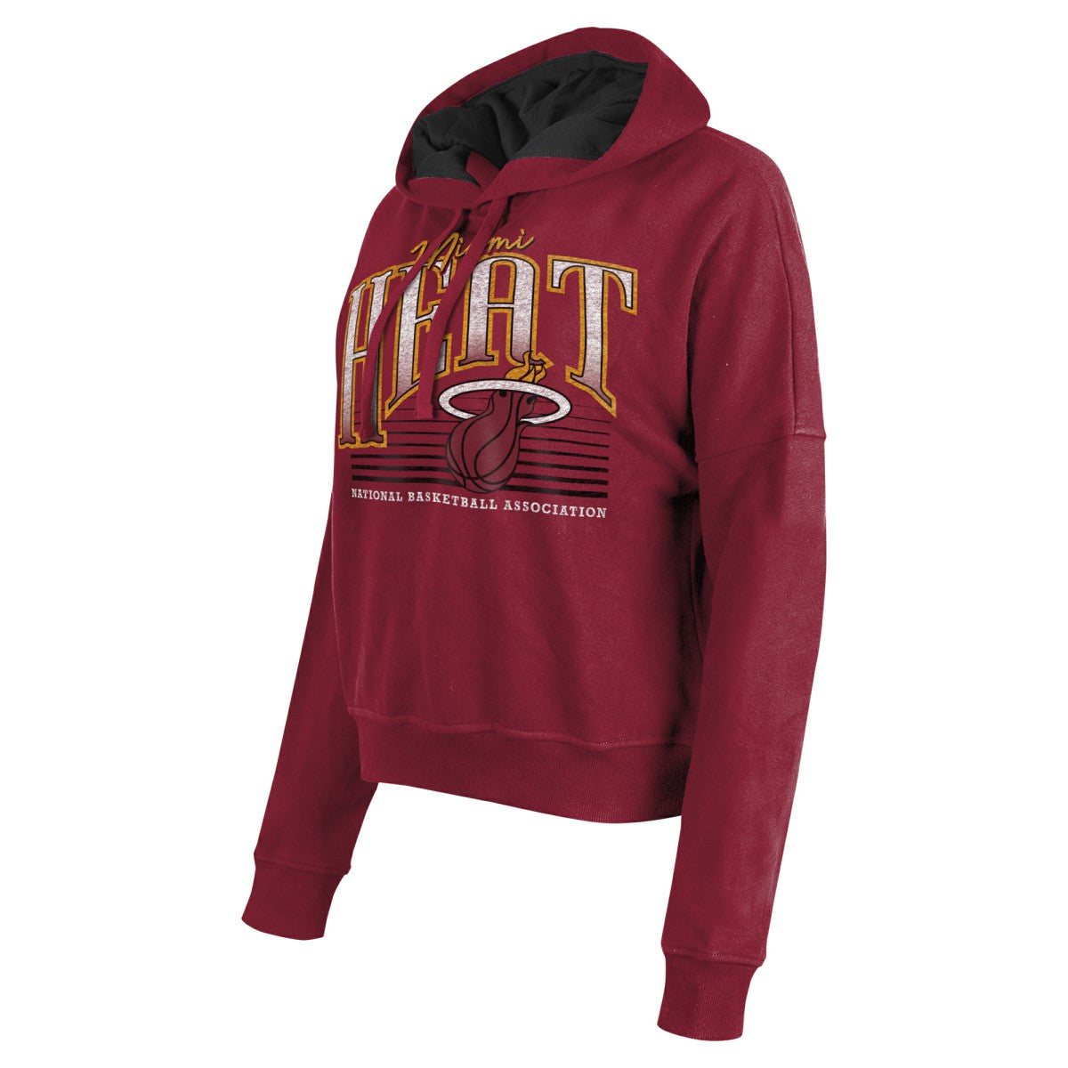 New Era Miami Heat Women's Boxy Pullover Hoodie