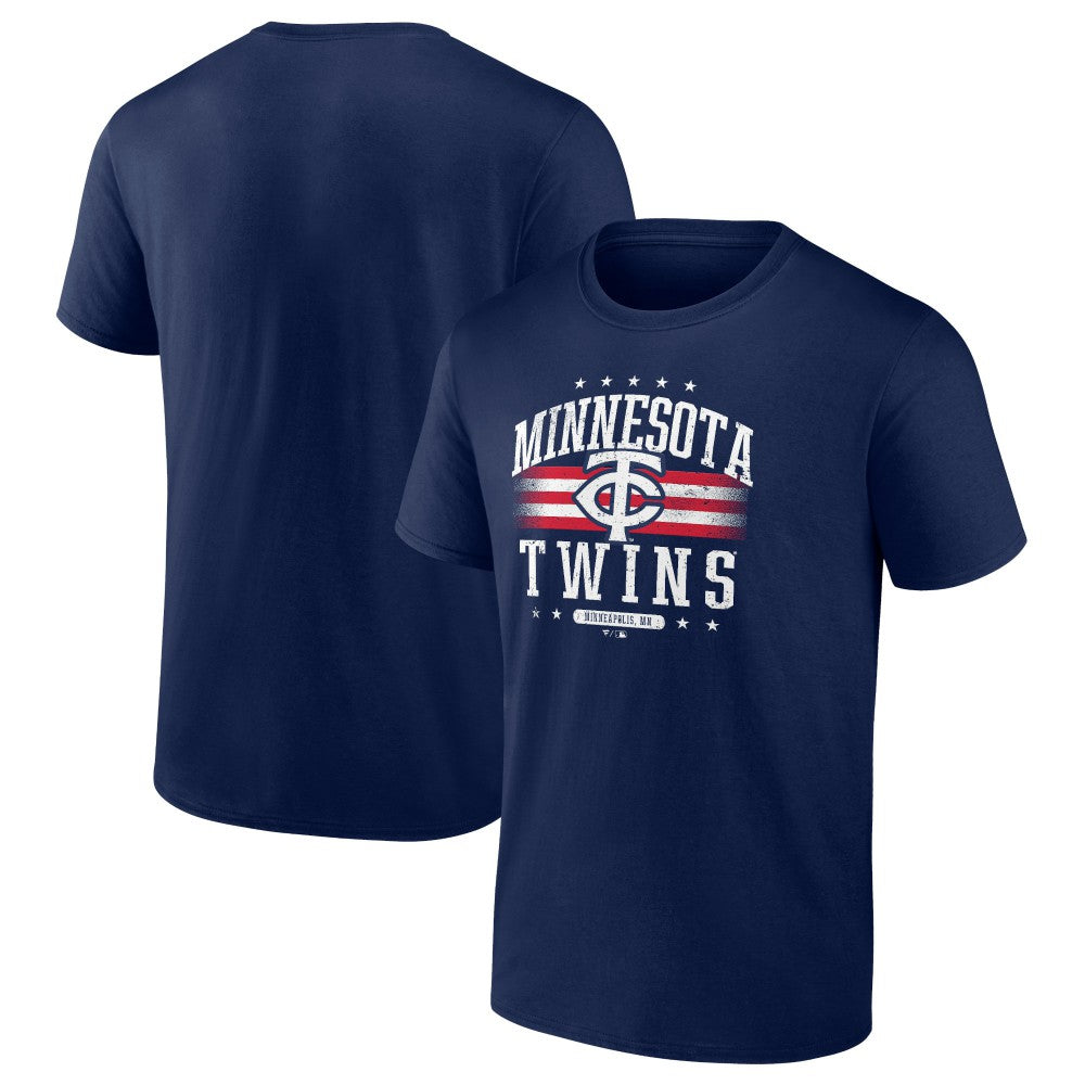 Navy Minnesota Twins Americana Team T-Shirt