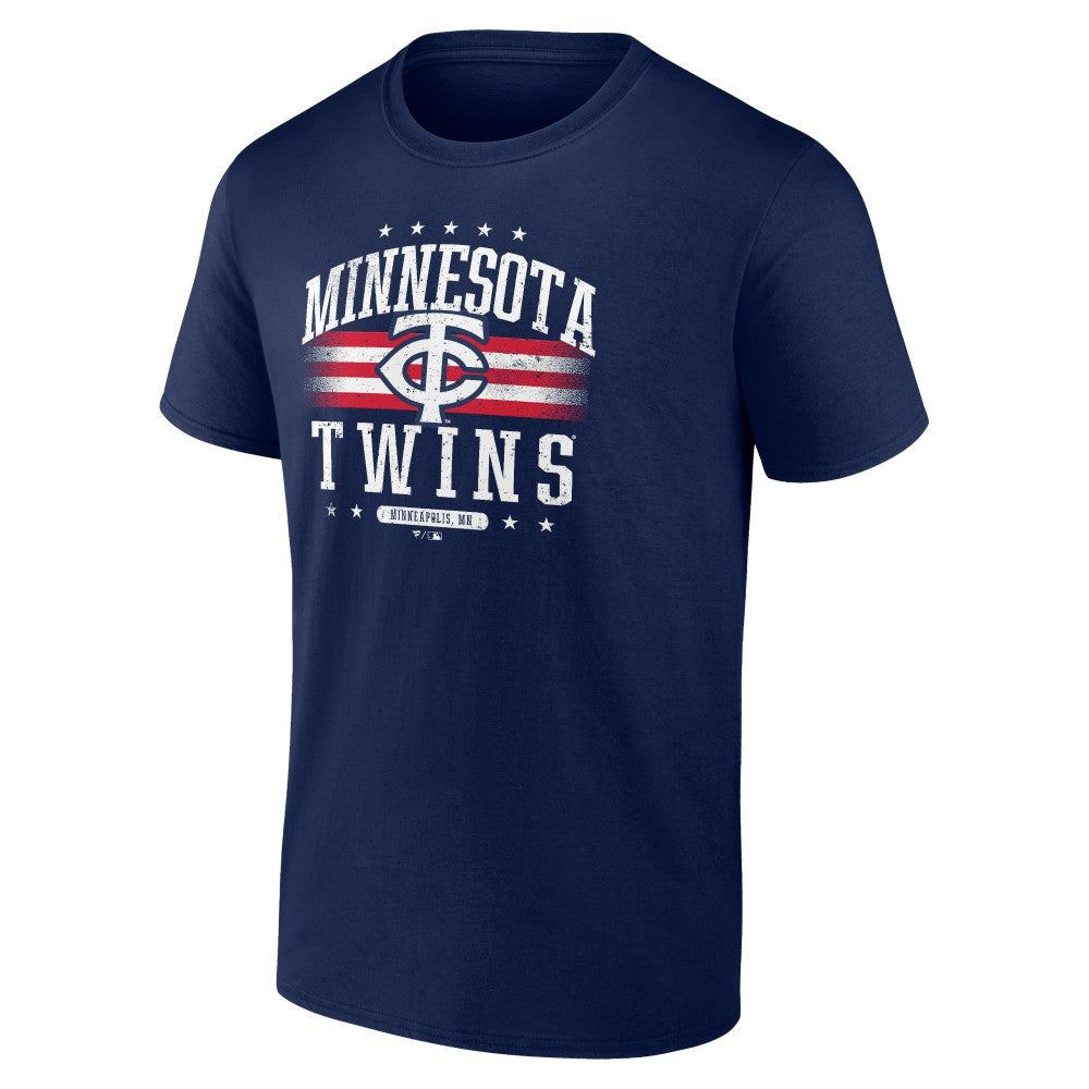 Navy Minnesota Twins Americana Team T-Shirt