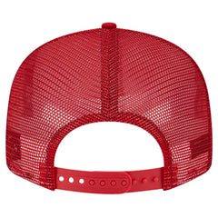 Red Los Angeles Angels New Era Bikini Bottom Trucker 9FIFTY Snapback Hat
