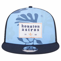 Navy Houston Astros New Era Bikini Bottom Trucker 9FIFTY Snapback Hat