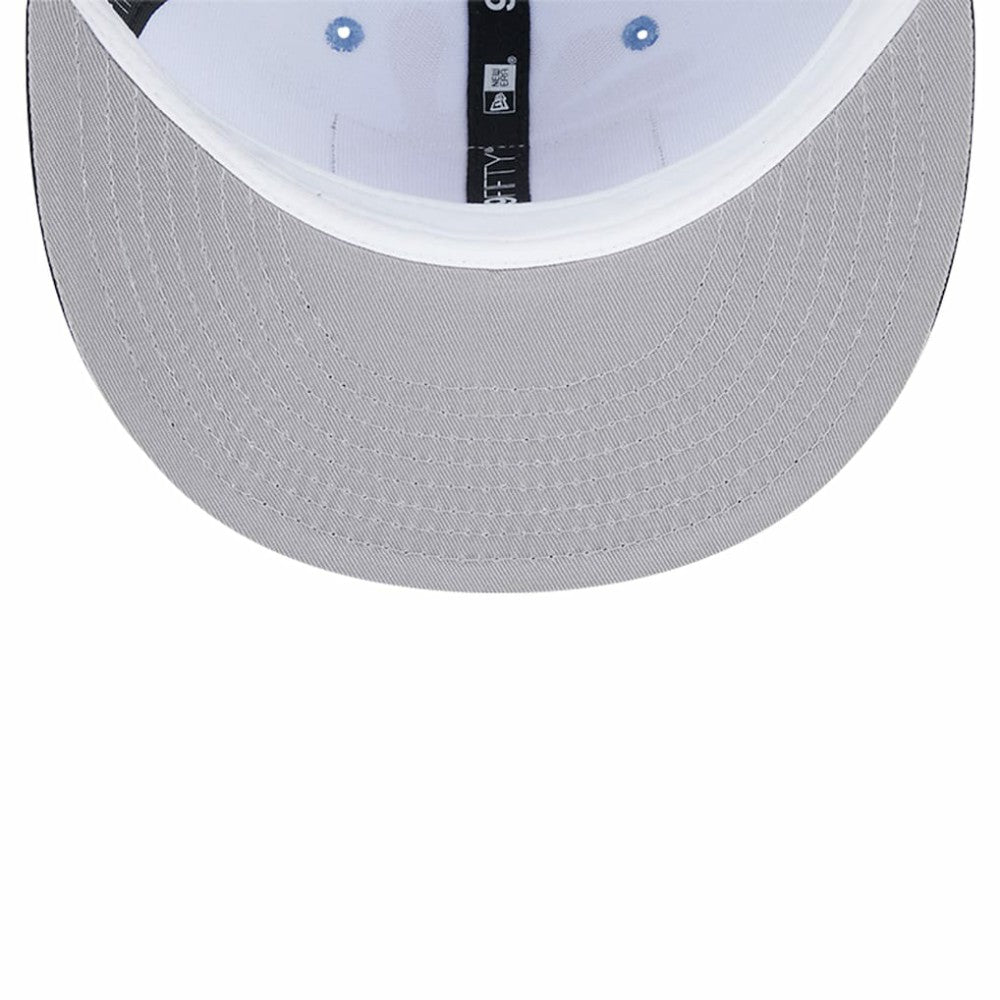 Navy Seattle Mariners New Era Bikini Bottom Trucker 9FIFTY Snapback Hat