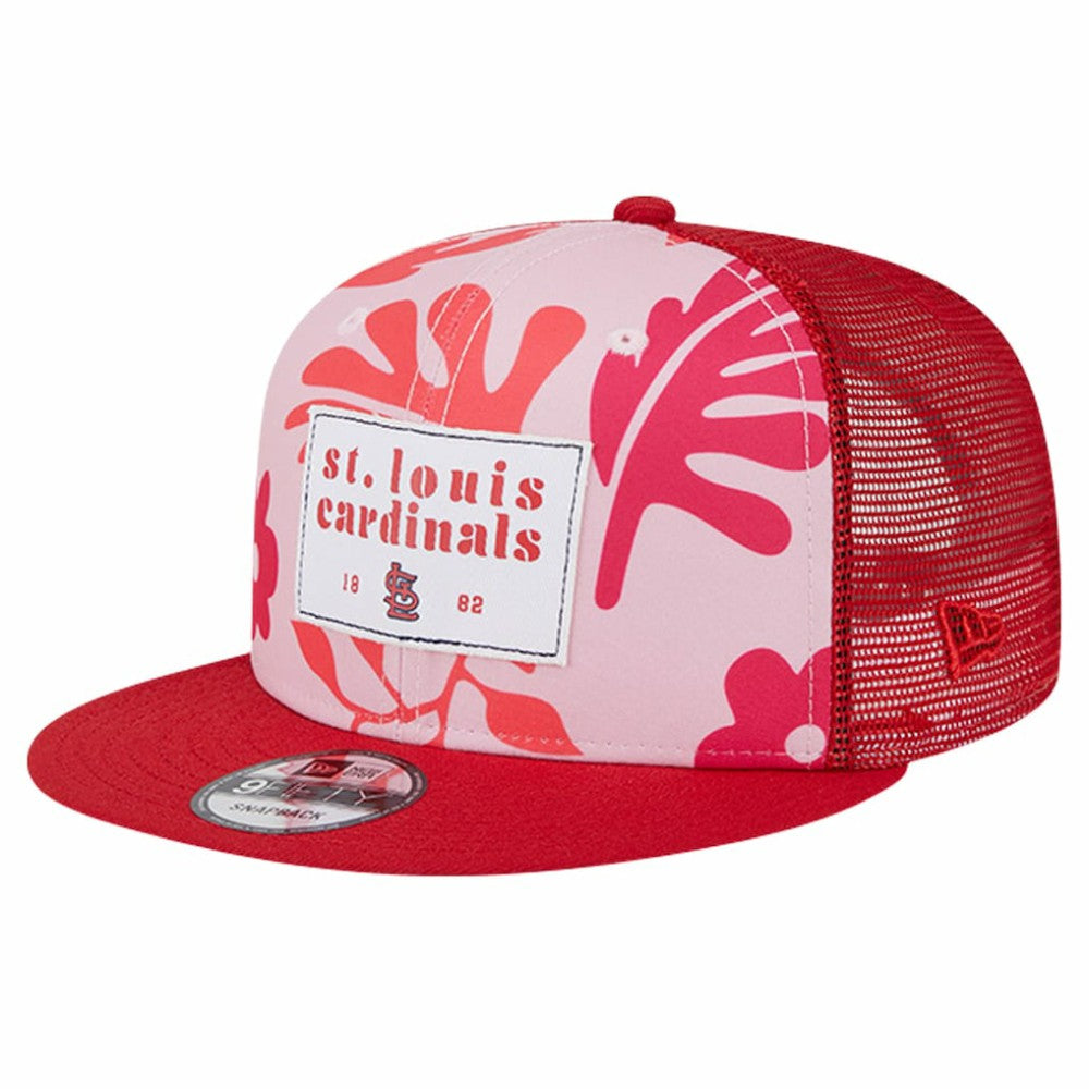Red St. Louis Cardinals New Era Bikini Bottom Trucker 9FIFTY Snapback Hat