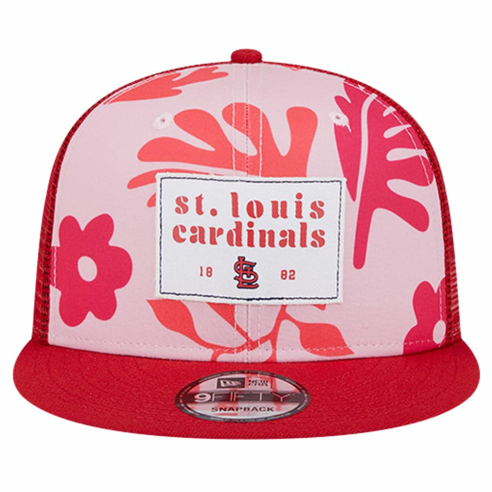 Red St. Louis Cardinals New Era Bikini Bottom Trucker 9FIFTY Snapback Hat
