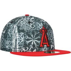 Black Los Angeles Angels New Era Sands 59FIFTY Fitted Hat