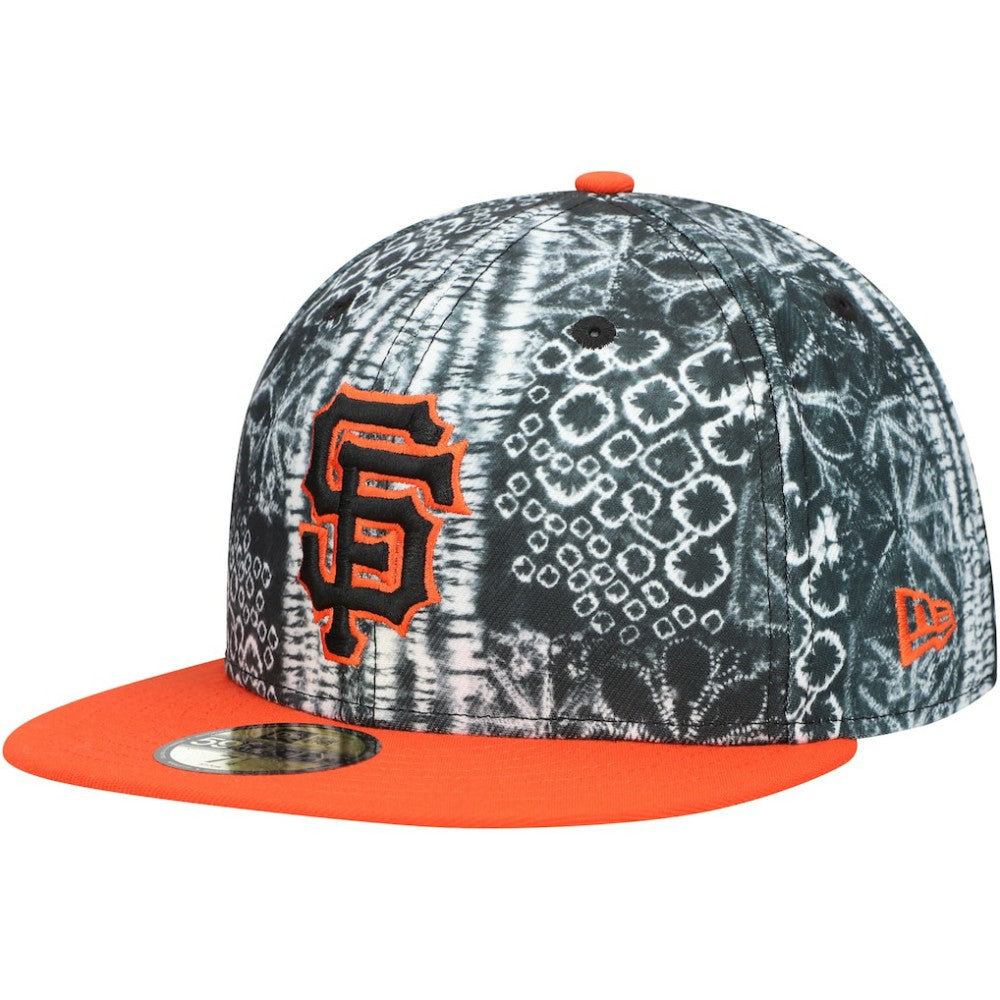 Black San Francisco Giants New Era Sands 59FIFTY Fitted Hat
