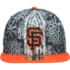 Black San Francisco Giants New Era Sands 59FIFTY Fitted Hat