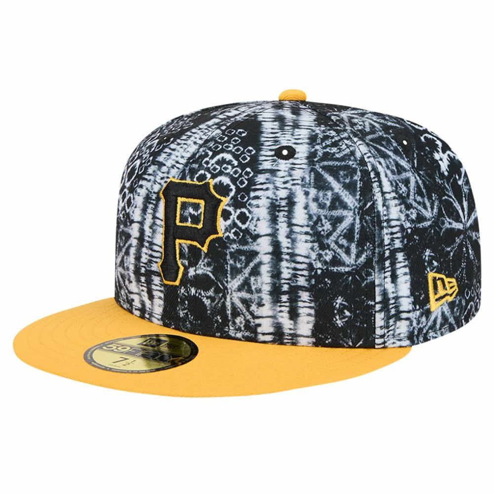 Black Pittsburgh Pirates New Era Sands 59FIFTY Fitted Hat