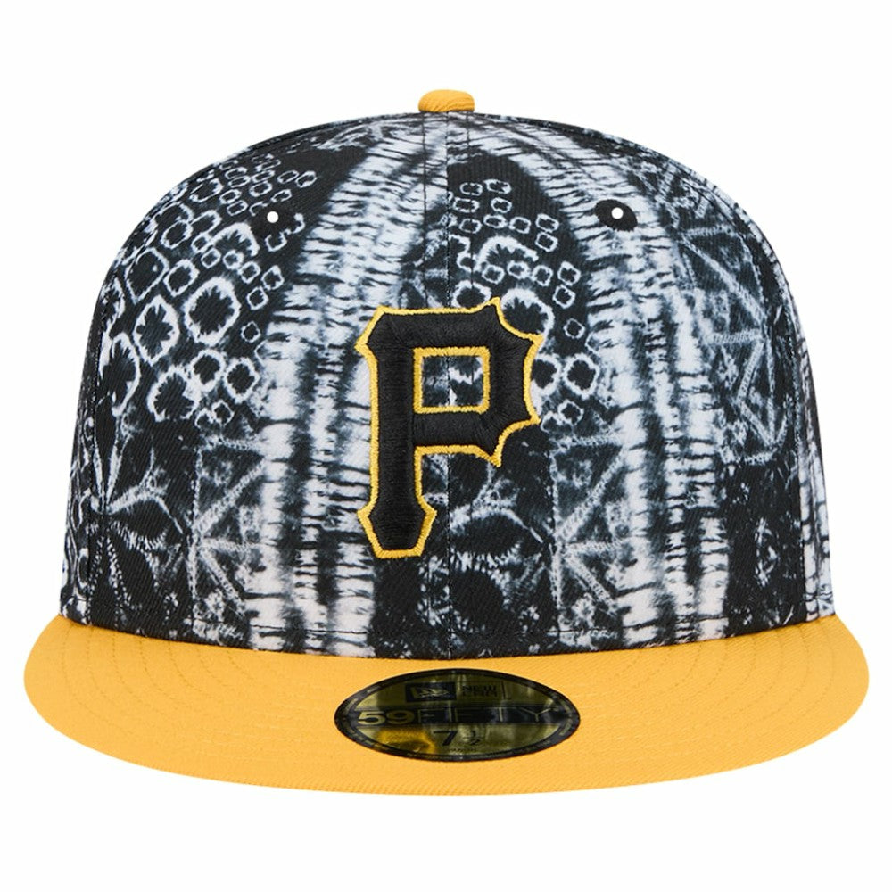Black Pittsburgh Pirates New Era Sands 59FIFTY Fitted Hat