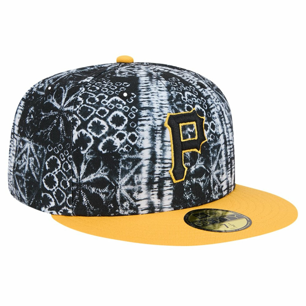 Black Pittsburgh Pirates New Era Sands 59FIFTY Fitted Hat