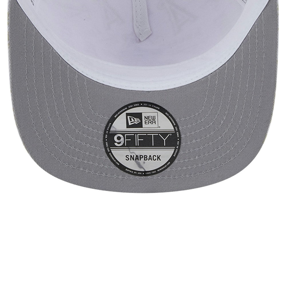 White Los Angeles Angels New Era Logo Dunes A-Frame Trucker 9FIFTY Snapback Hat