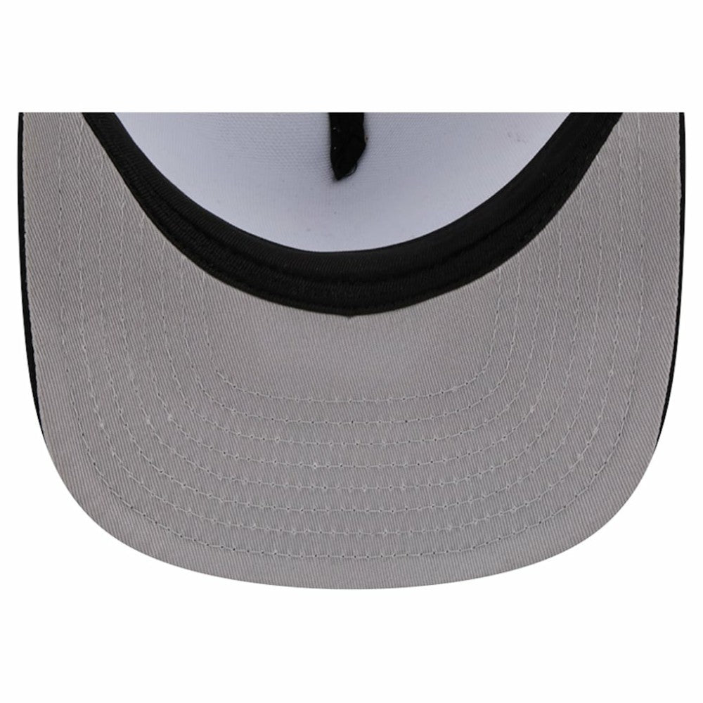 Black Chicago White Sox New Era Team Horizon 9FIFTY A-Frame Trucker Snapback Hat