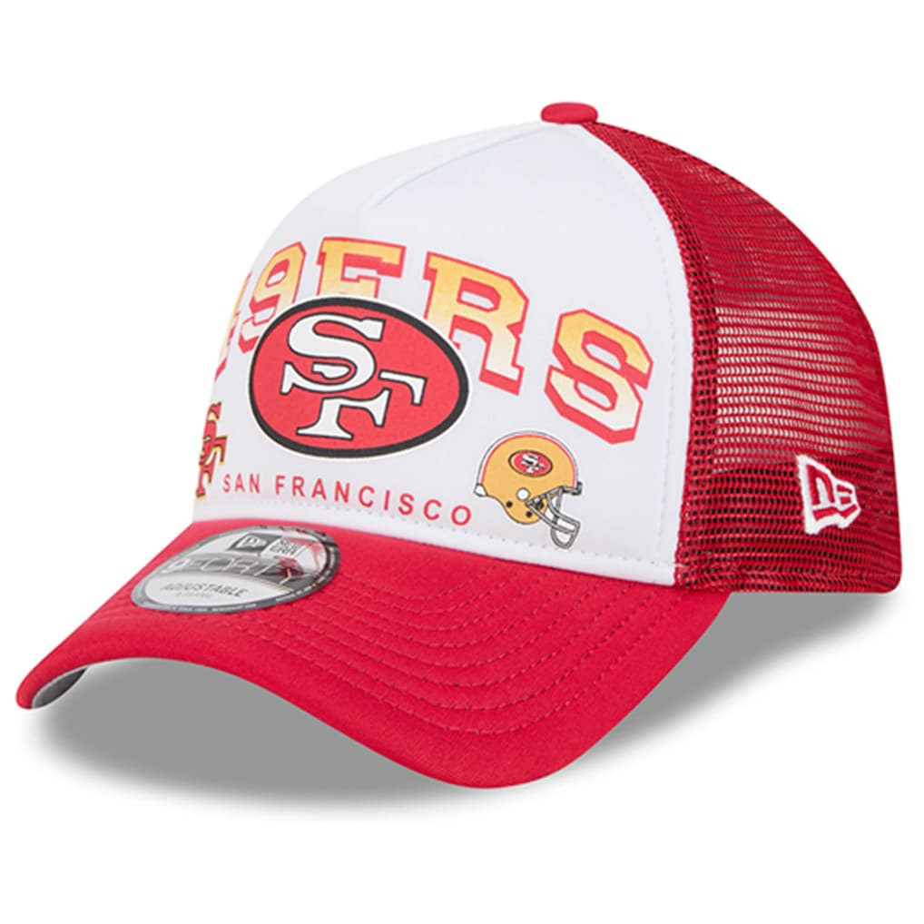 Retro Wordmark A-Frame 9FORTY Adjustable Hat - San Francisco 49ers Hats