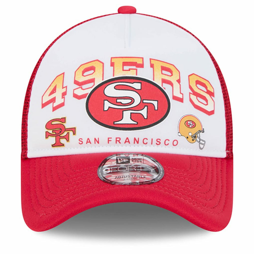 Retro Wordmark A-Frame 9FORTY Adjustable Hat - San Francisco 49ers Hats
