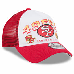 Retro Wordmark A-Frame 9FORTY Adjustable Hat - San Francisco 49ers Hats