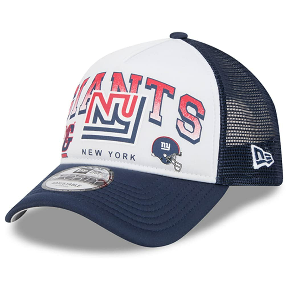 Retro Wordmark A-Frame 9FORTY Adjustable Hat - New York Giants Hats