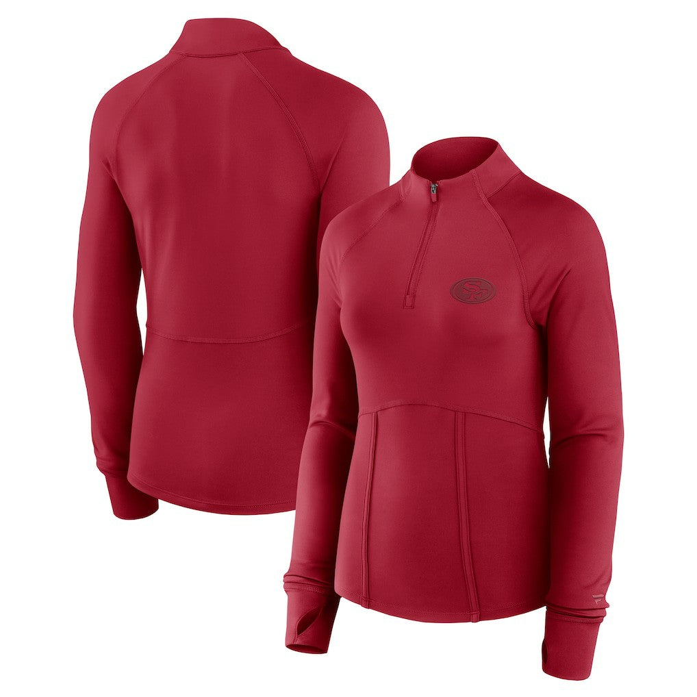 Women's Elements Quarter-Zip Jacket - San Francisco 49ers Jackets