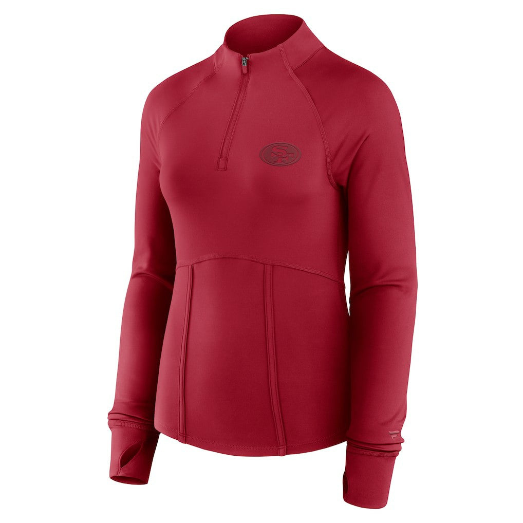 Women's Elements Quarter-Zip Jacket - San Francisco 49ers Jackets