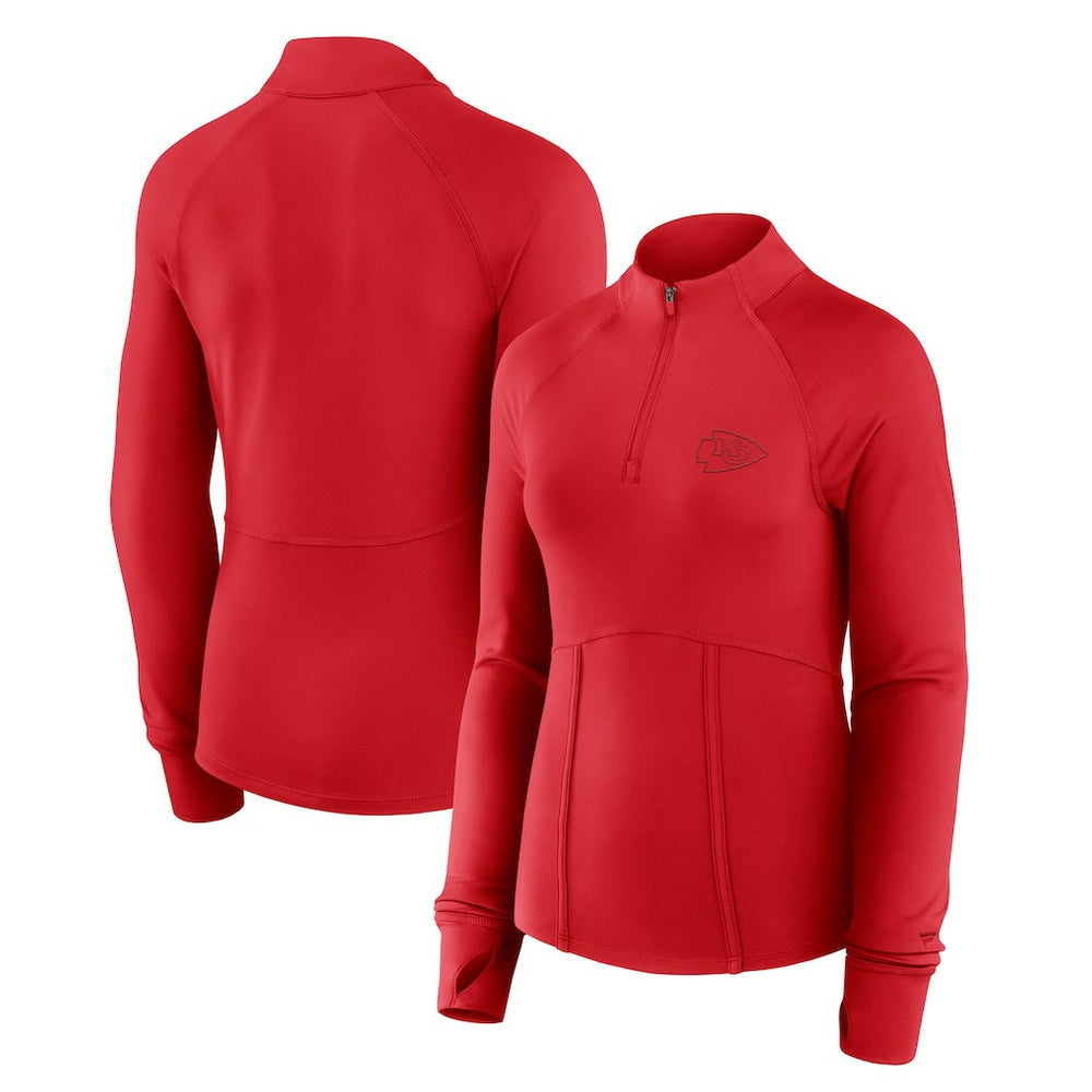 Women's Elements Quarter-Zip Jacket - Kansas City Chiefs Jackets