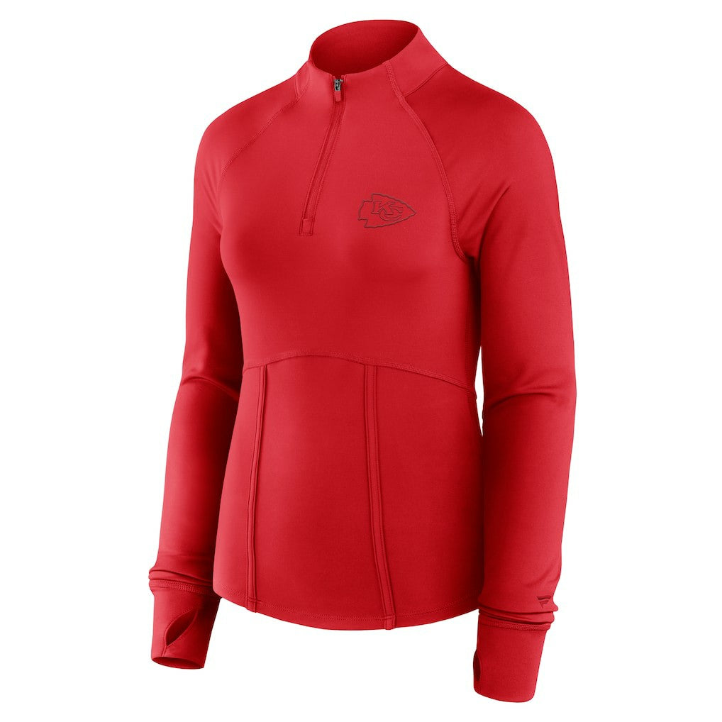 Women's Elements Quarter-Zip Jacket - Kansas City Chiefs Jackets