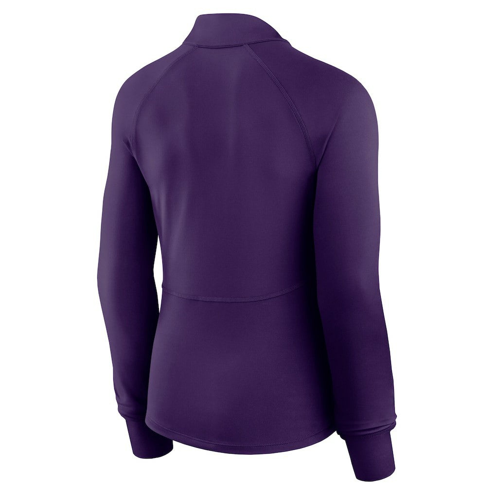 Women's Elements Raglan Quarter-Zip Jacket - Minnesota Vikings Jackets