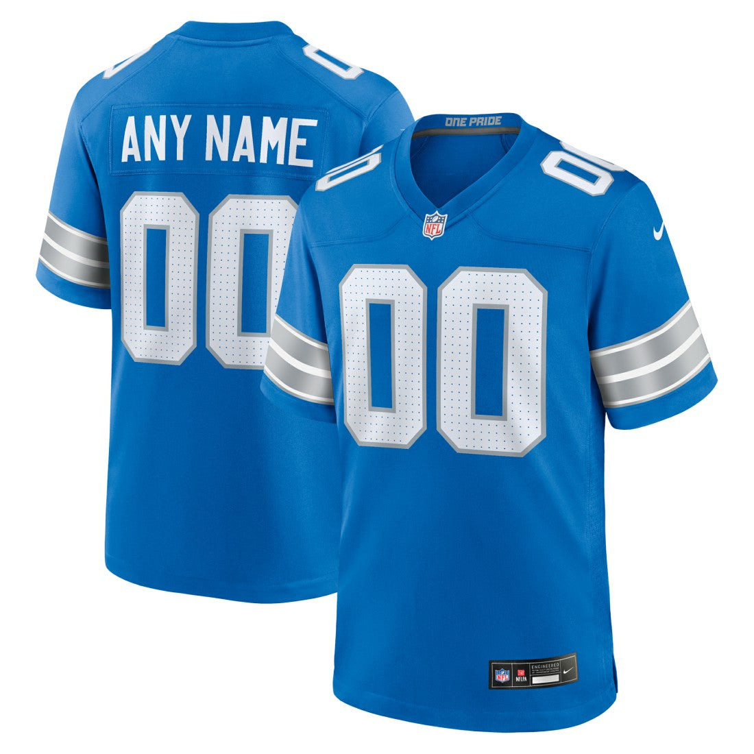 Custom Game Jersey - Detroit Lions Jerseys