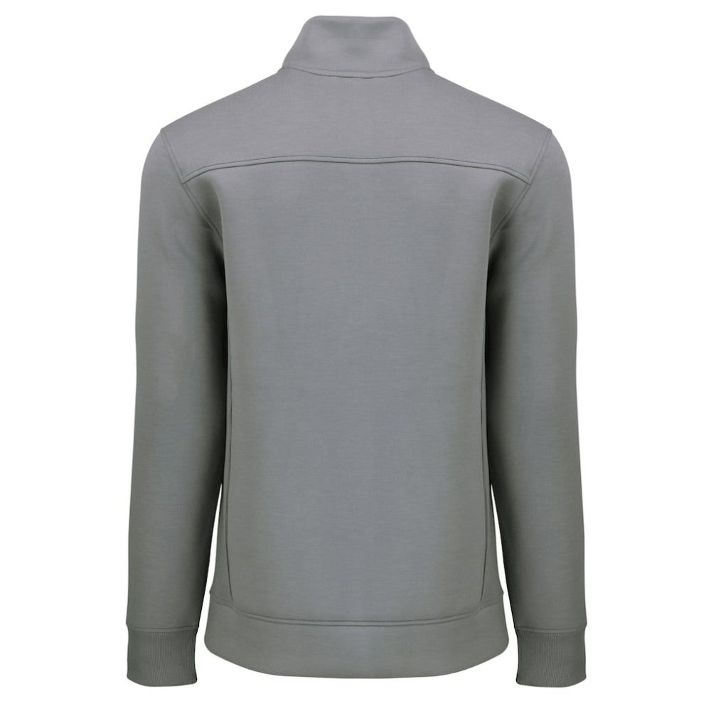 Gray Boston Red Sox Cutter & Buck Cooperstown Collection Roam Eco Recycled Quarter-Zip Pullover