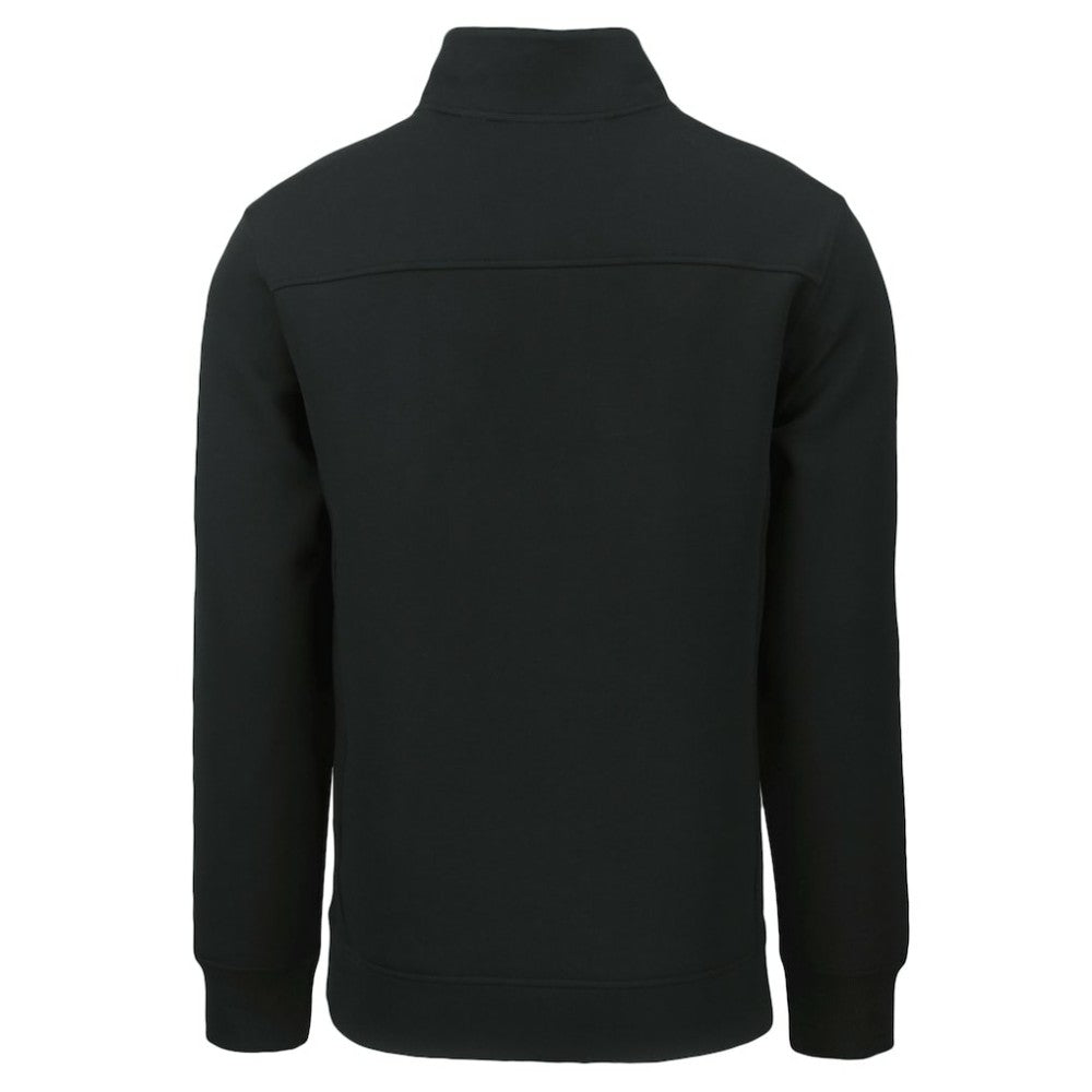 Black Chicago White Sox Cutter & Buck Cooperstown Collection Roam Eco Recycled Quarter-Zip Pullover