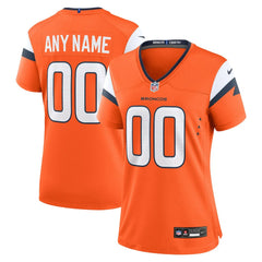 Women's Mile High Collection Custom Game Jersey - Denver Broncos Jerseys