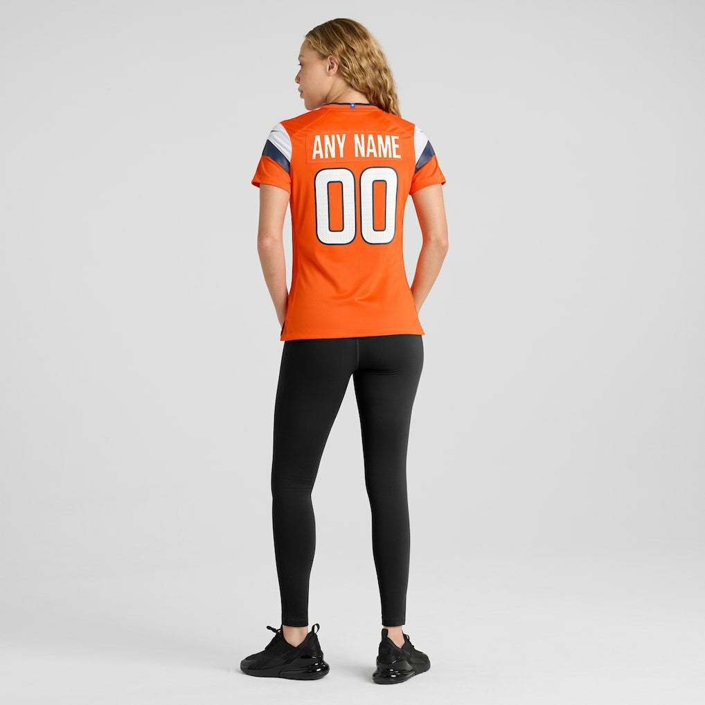 Women's Mile High Collection Custom Game Jersey - Denver Broncos Jerseys