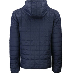 Navy Chicago Cubs Cutter & Buck Rainier Primaloft Eco Full-Zip Hooded Jacket