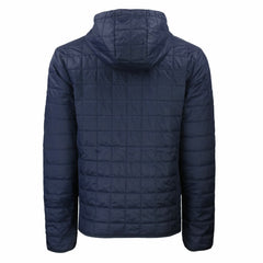 Navy New York Mets Cutter & Buck Americana Rainier Primaloft Eco Full-Zip Hooded Jacket