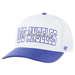 White Los Angeles Dodgers '47 Lineman Hitch Adjustable Hat