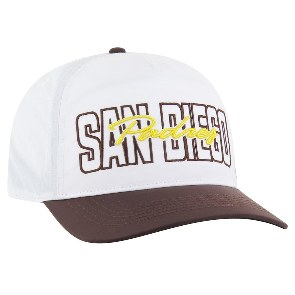White San Diego Padres '47 Lineman Hitch Adjustable Hat