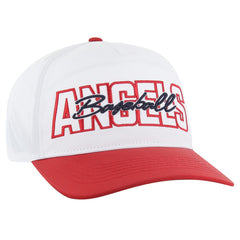 White Los Angeles Angels '47 Lineman Hitch Adjustable Hat