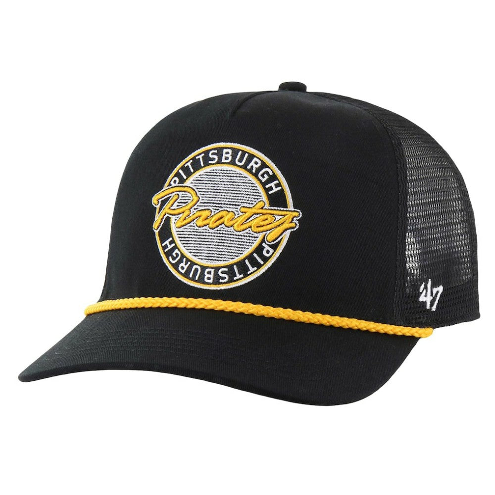 Black Pittsburgh Pirates '47 Promenade Hitch Adjustable Hat