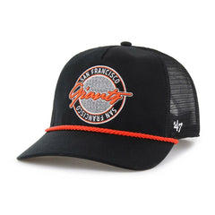 Black San Francisco Giants '47 Promenade Hitch Adjustable Hat