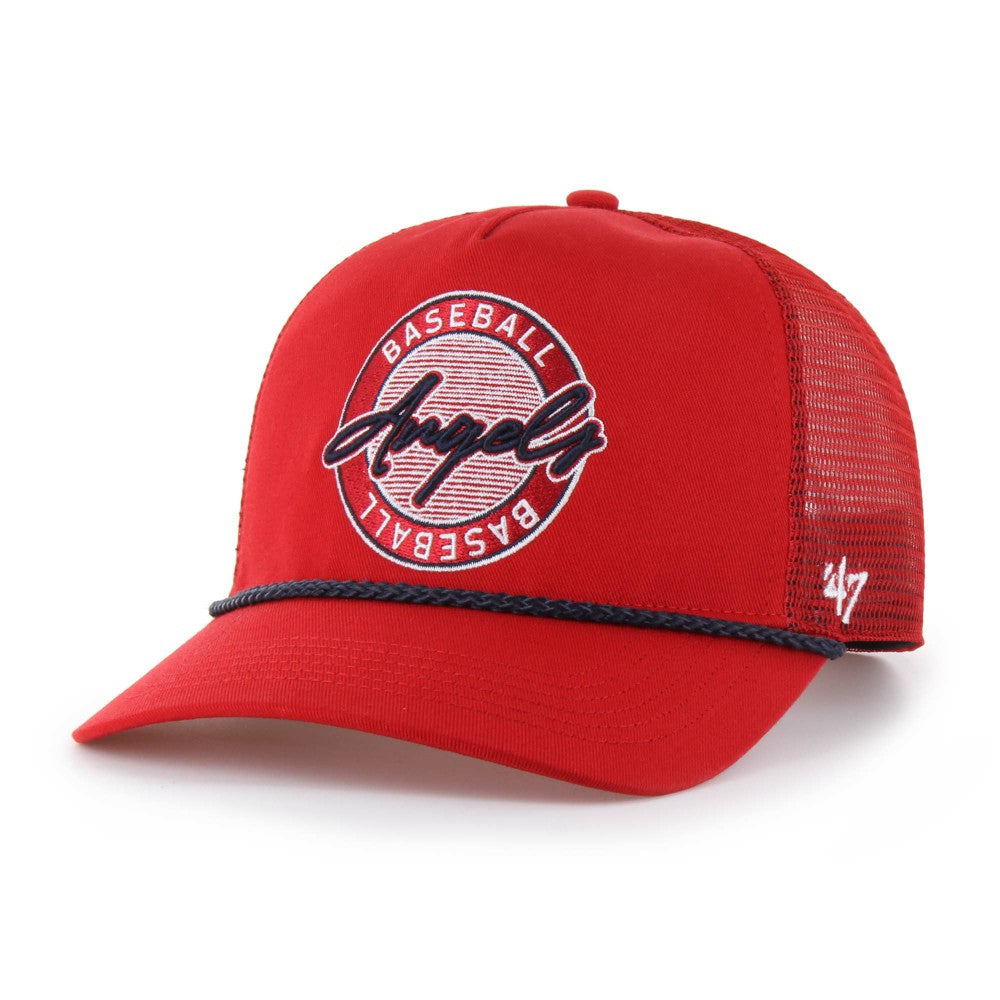 Red Los Angeles Angels '47 Promenade Hitch Adjustable Hat