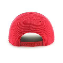 Red Los Angeles Angels '47 Corduroy Hitch Adjustable Hat