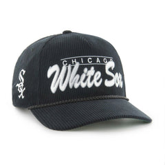 Black Chicago White Sox '47 Corduroy Hitch Adjustable Hat