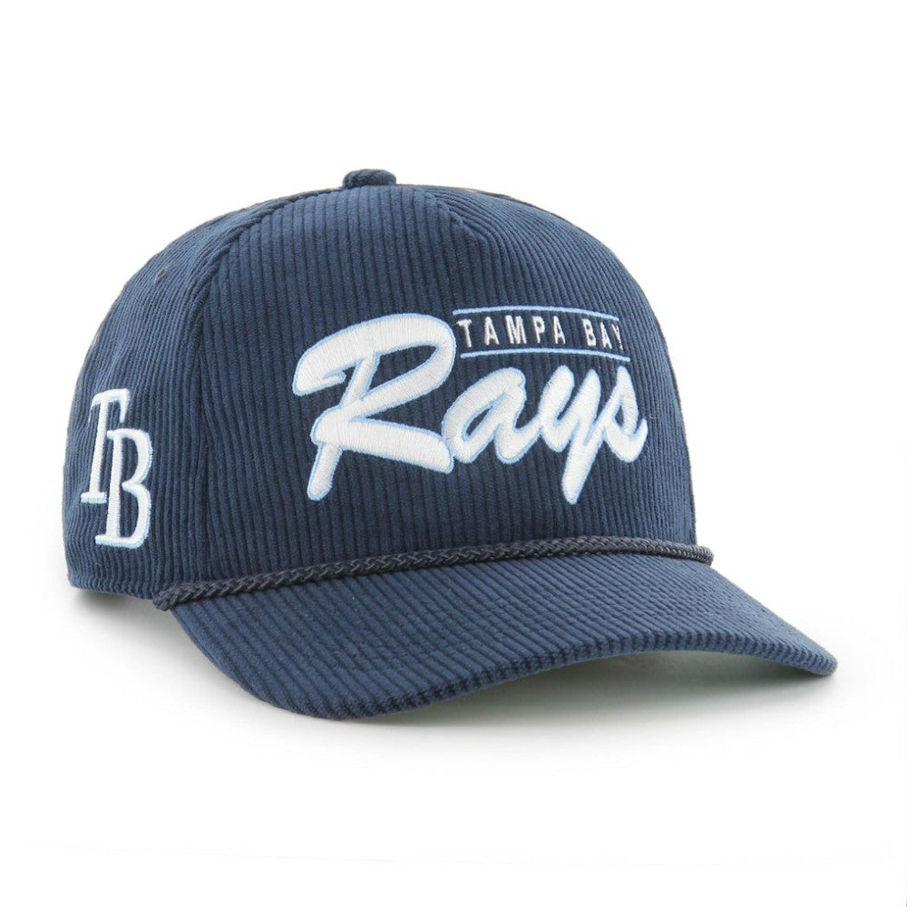 Navy Tampa Bay Rays '47 Corduroy Hitch Adjustable Hat